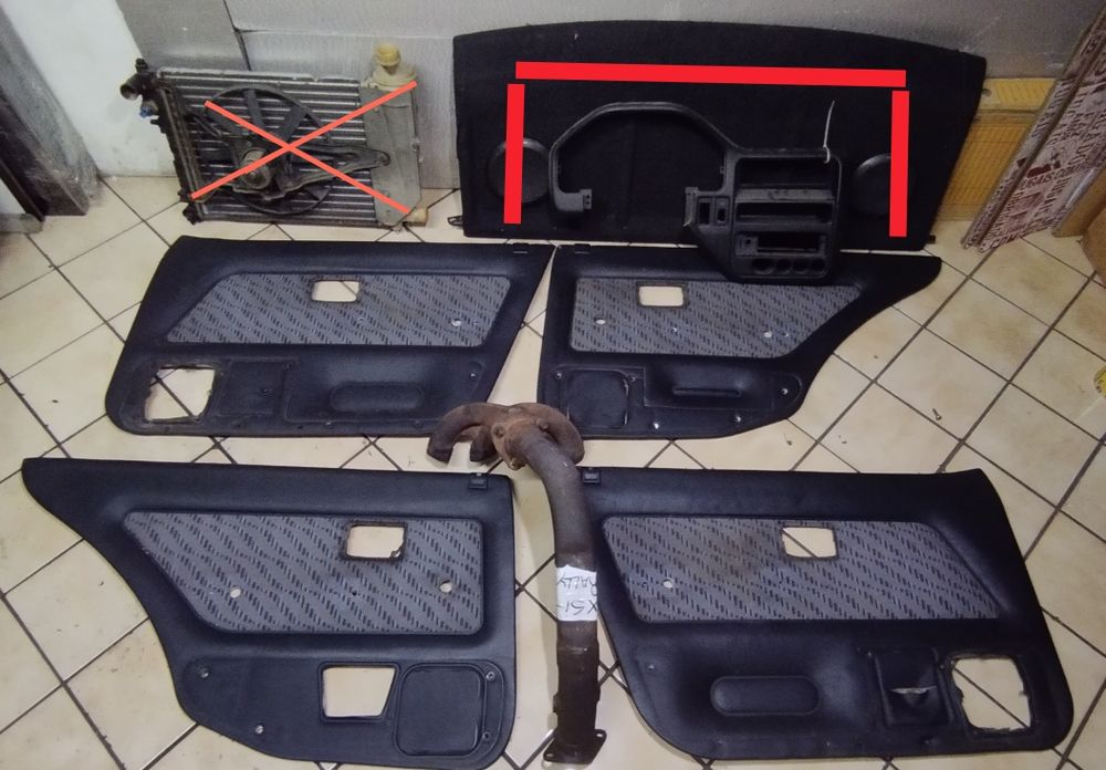 Peças citroen saxo e Peugeot 106