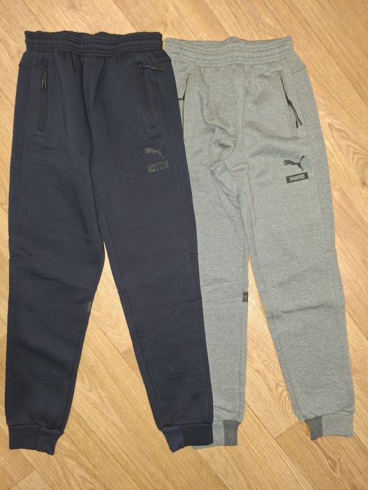 чоловічі утеплені спортивні штани 46, 48, 56, 58 пума найк фліс манжет