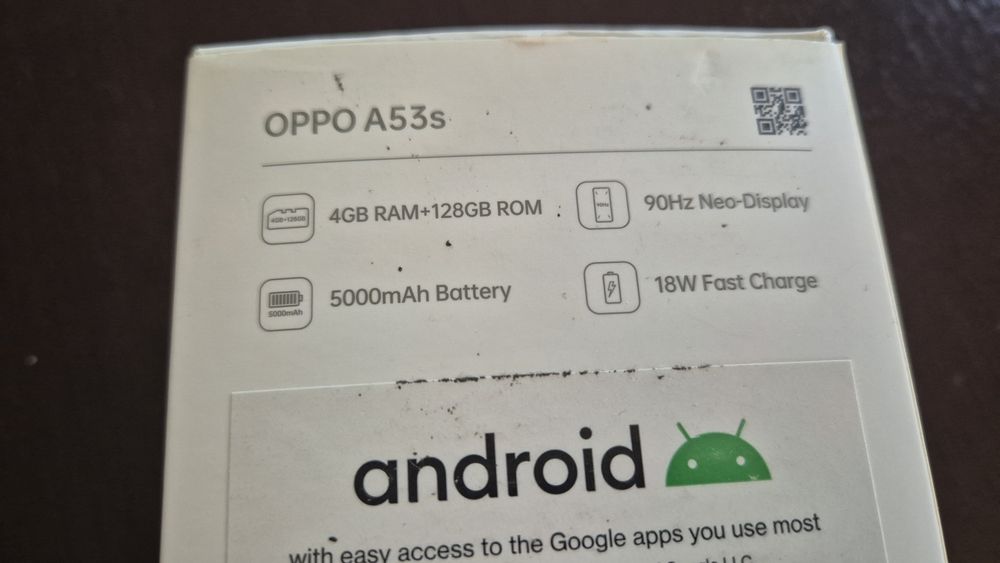Oppo A53s 4GB RAM 128GB ROM