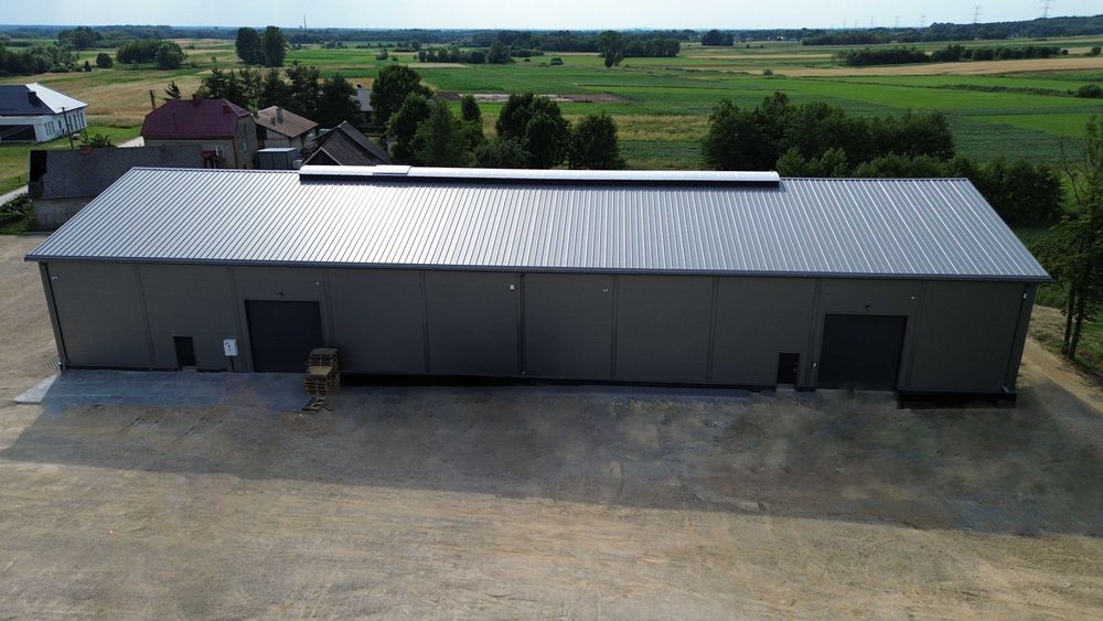 HALA STALOWA 20x50x5 magazynowa/produkcyjna/warsztat HAL-PROJEKT