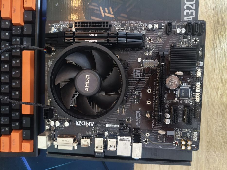 Комплект Ryzen 7 2700/A320M-H/16gb DDR4 3200