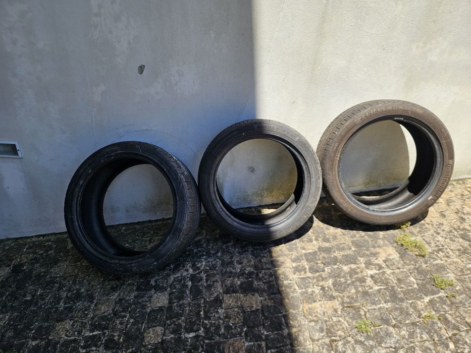 Pneus usados R19 e R18