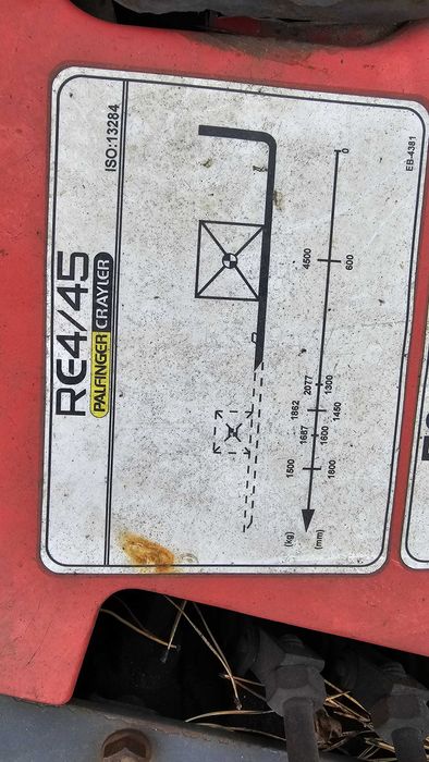 Podwieszany wózek widłowy Moffett M20.3