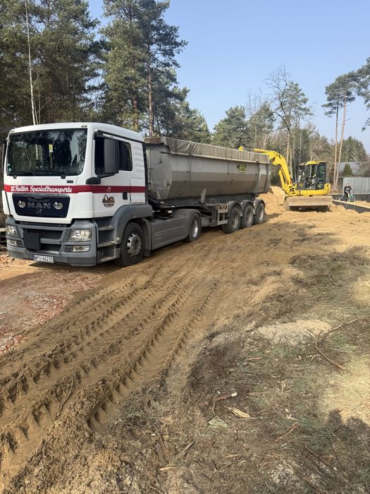 Minikoparka, koparko-ładowarka, glebogryzarka separacyjna