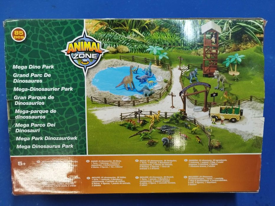 Mega Dino Park, Animal Zone, 85 peças.