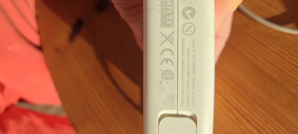 Adapter ładowarka Apple A1344 MagSafe 60W