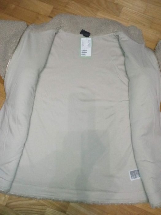 Куртка из овчины  тедди шерпа H&M меховушка