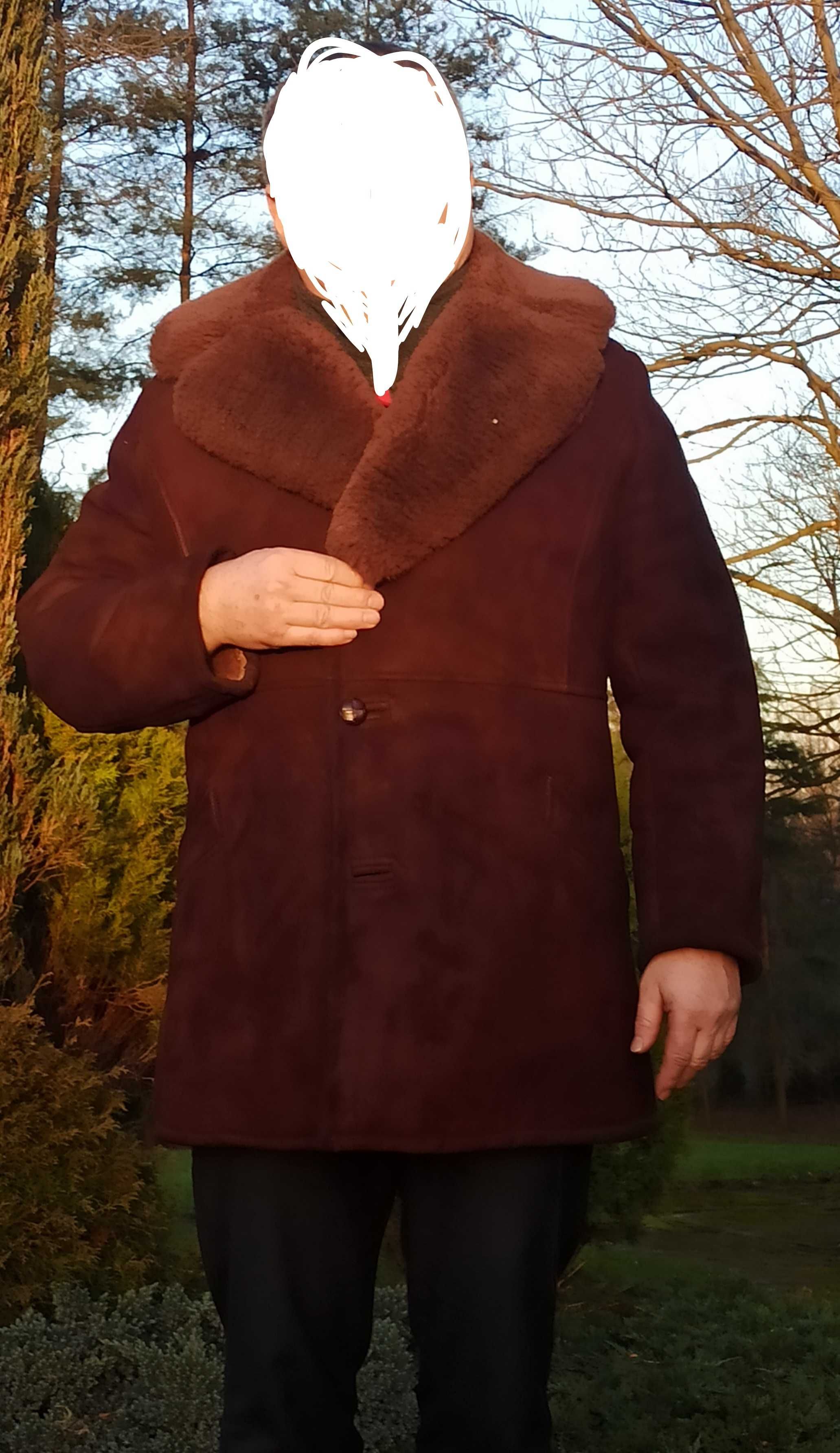 Kożuch naturalny męski L Zabrzeg • OLX.pl