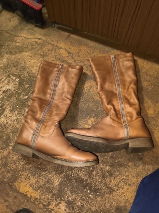 Buty długie zimowe rozm39