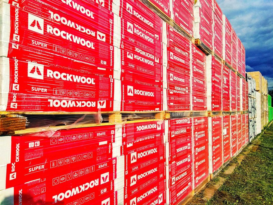Мінеральна вата Rockwool, кам'яна вата Роквул, базальтова вата рулонна