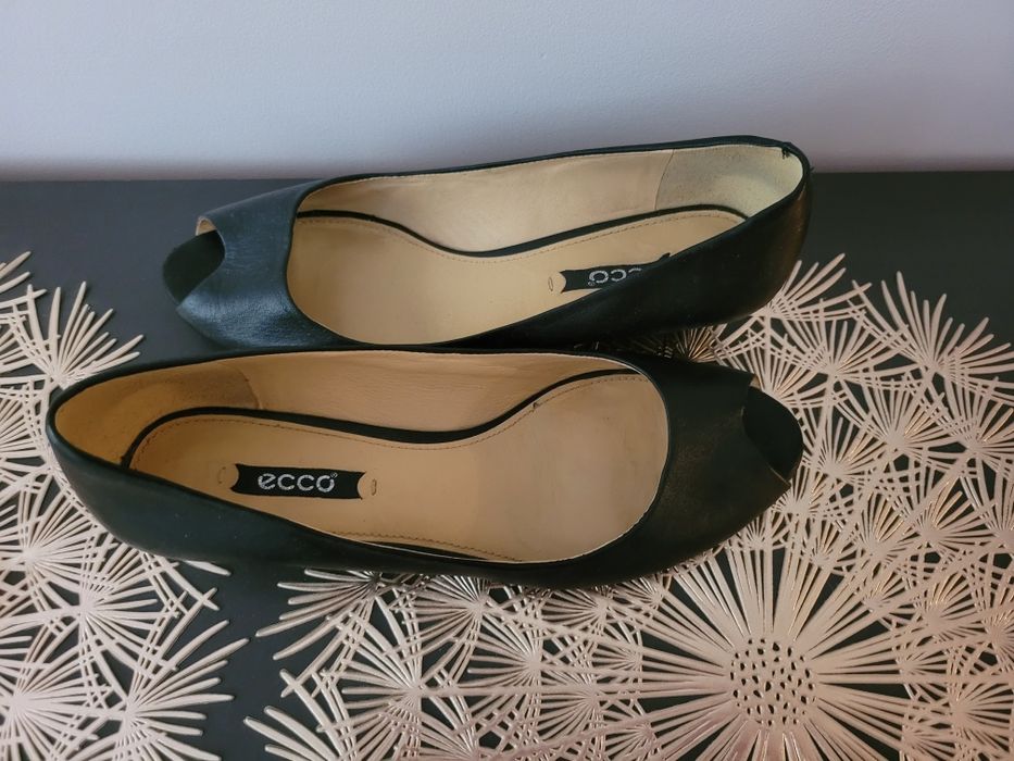 ECCO wygodne pantofelki open toe roz. 39