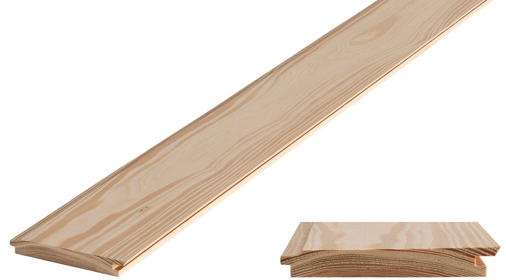 Podbitka, deska elewacyjna, boazeria MODRZEW 19x121x4000mm