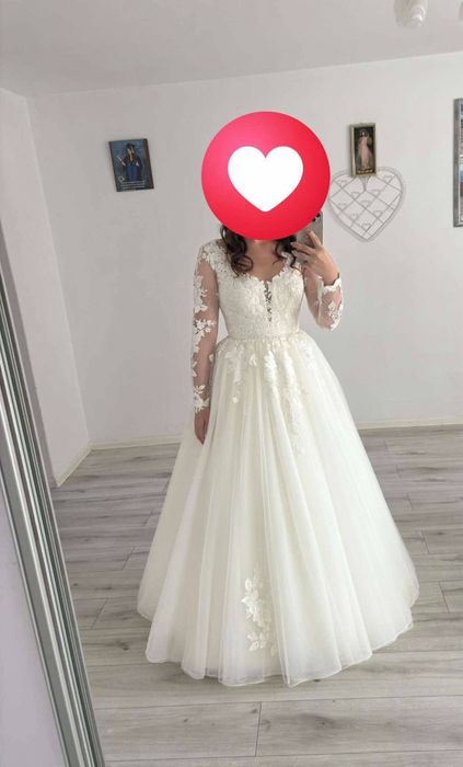 Suknia  ślubna za 3100 rozmiar M