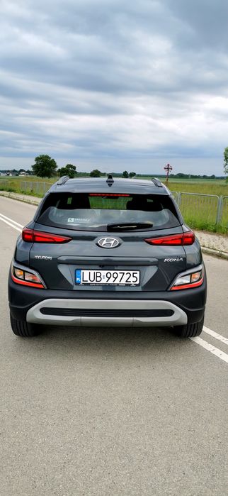 Hyundai Kona 2021r 60tys przebieg salon Polska, komplet zimówek
