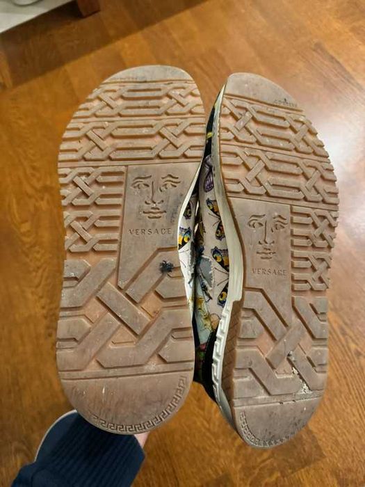 Buty Versace Achilles Baroque Sneakers Multicolor 43