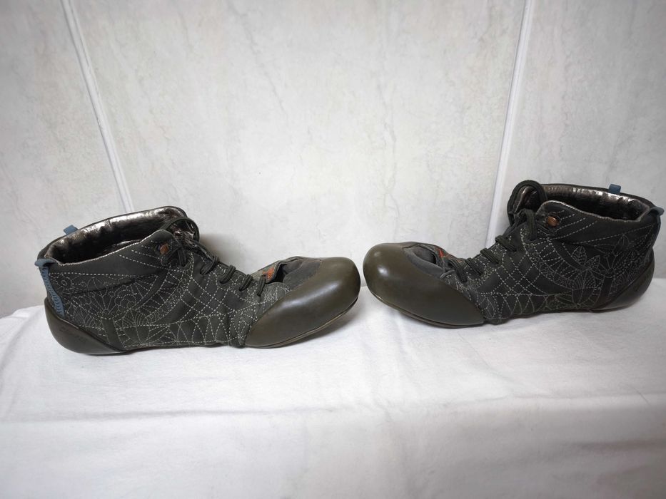 Camper | sapatilhas altas cinzentas femininas