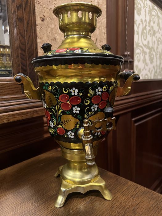 Самовар електросамовар з розписом