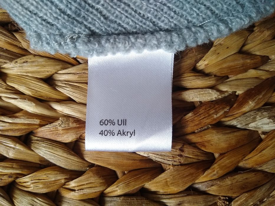 NOWA  Norweska wełniana czapka zimowa, 60% Wełna, Uniseks, Roz. S-L