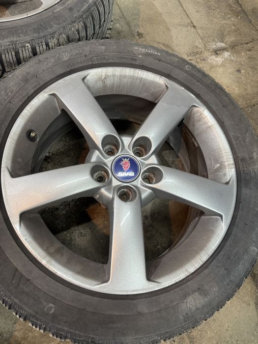 Koła Saab 9-3 Alu45 17 cali 5x110 Komplet