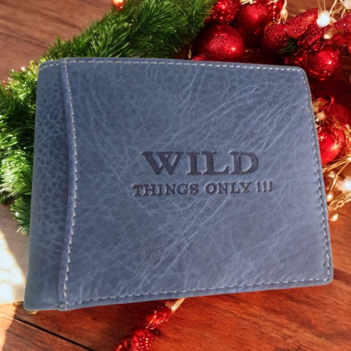 Elegancki męski portfel z prawdziwej skóry.