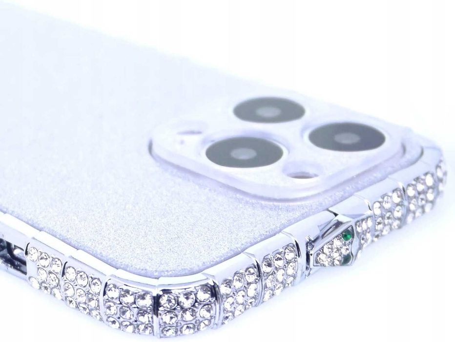 Ramka plecki (bumper) Dmaos do Apple iPhone 13 Pro srebrny