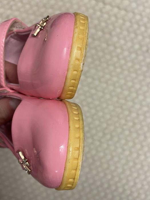 Balerynki różowe dziewczęce