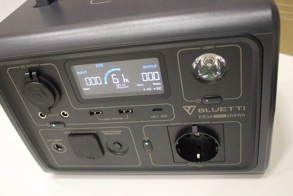 Зарядная станция Bluetti  EB3A 600W 268Wh