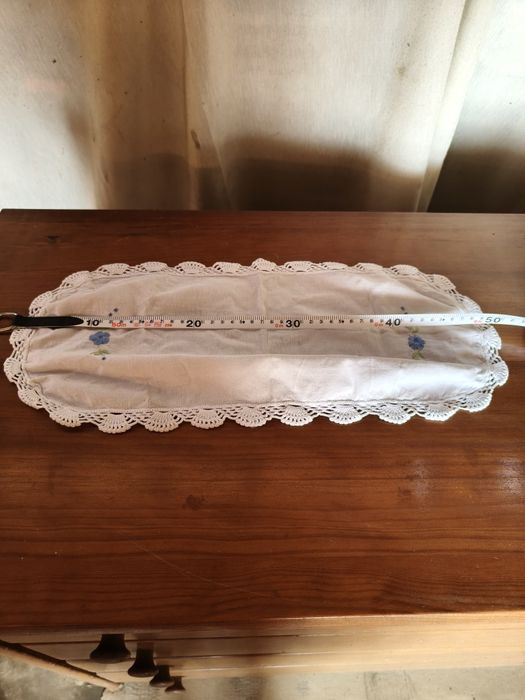 Conjunto 3 panos bordados