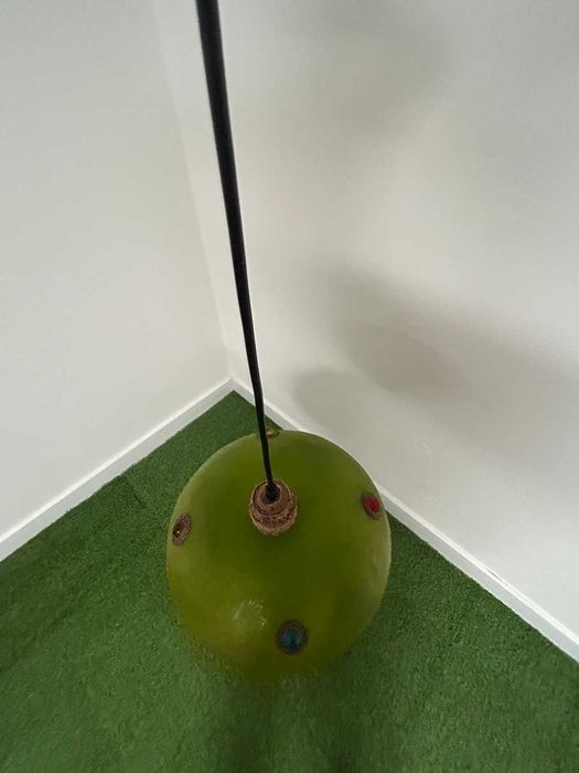 Candeeiro de teto Vintage - estilo Tarogo – cor Verde