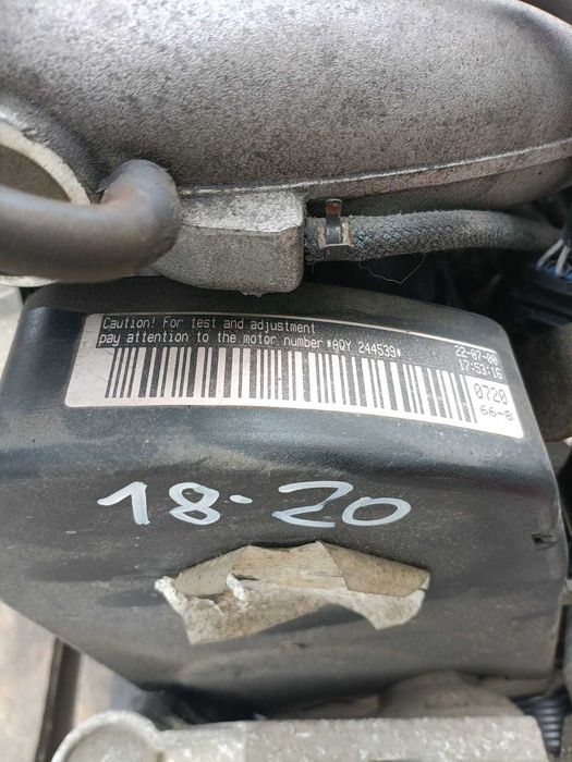 VW BEETLE GOLF Skoda Octavia Silnik 2,0B AQY do założenia