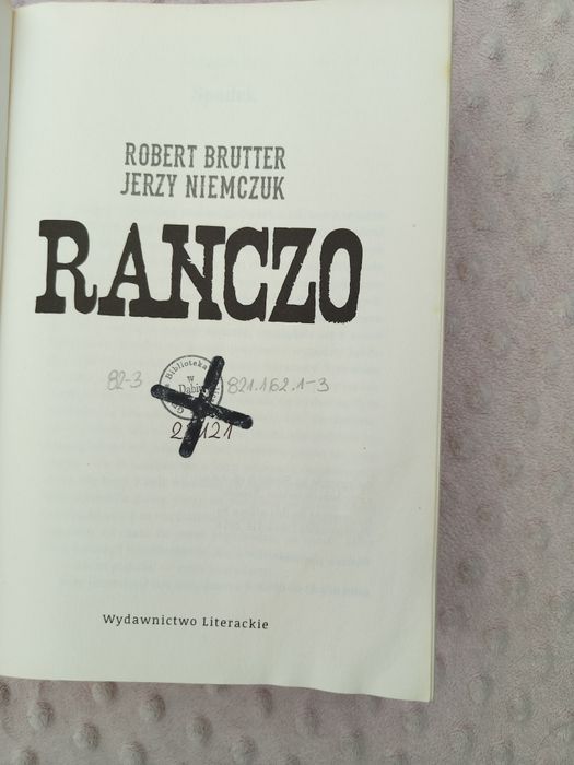 Ranczo powieść Robert Brutter, Jerzy Niemczuk