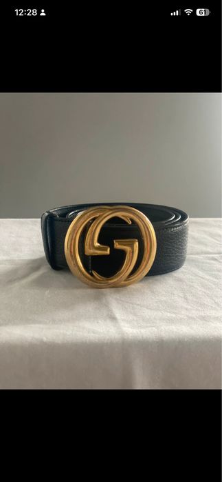 Pasek Gucci naturalna skora