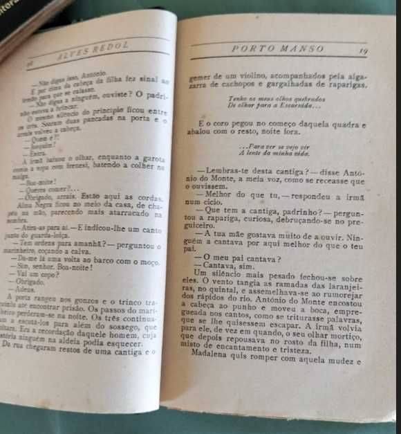 PORTO MANSO – Alves Redol – 1.ª Edição (1946) | Encadernação em Meia-Pele