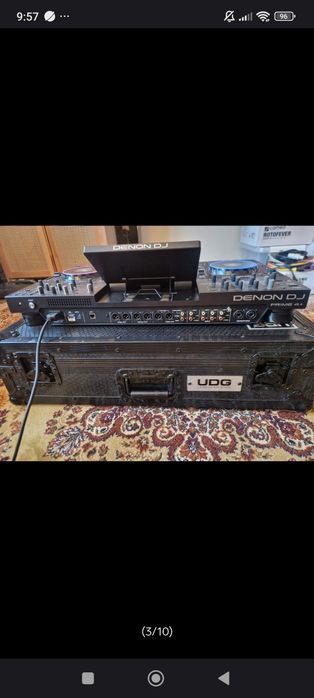 Denon prime 4+  plus, jak nowy, case.