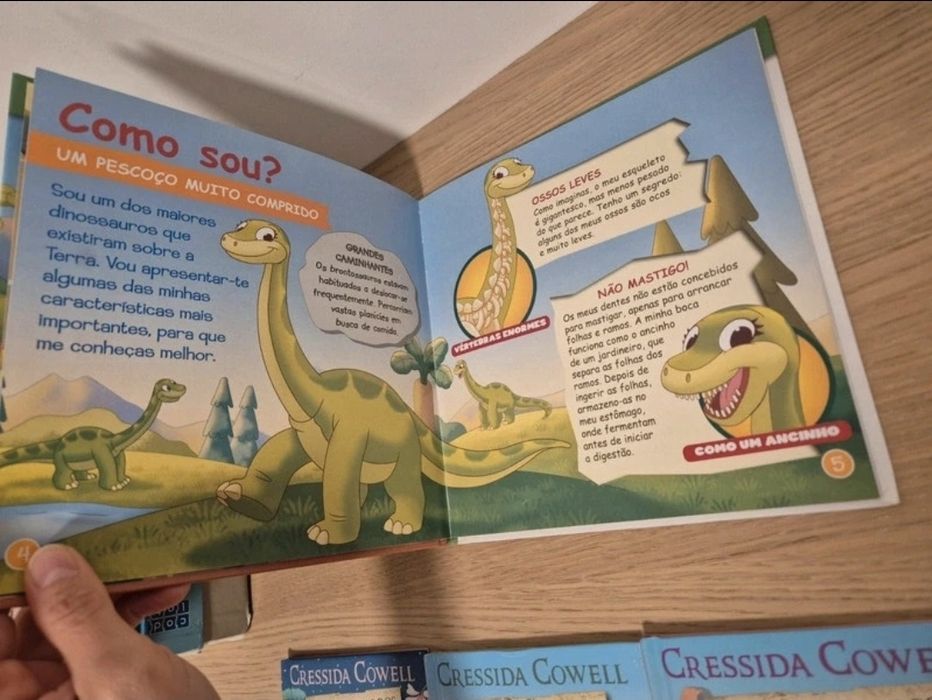 Conjunto de livros para menino