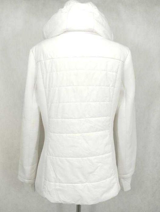 Белая куртка с капюшоном michael kors