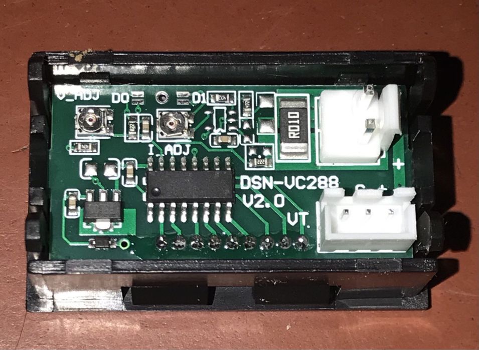 Вольтметр амперметр 100В 5 А 10 А для  автомобільного акумулятора