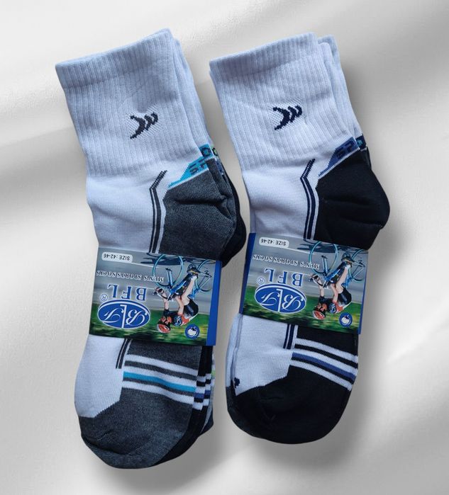 Skarpety męskie bawełniane sportowe 10 par