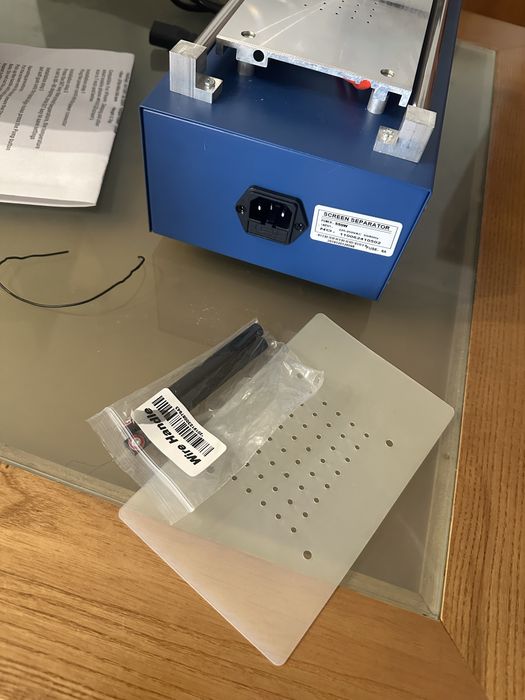 Maquina para retirar ecra telemoveis/ relogios/tablets