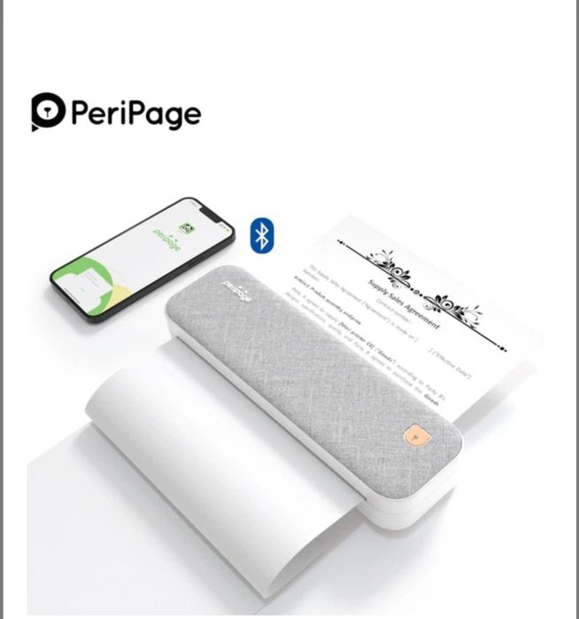 Мобільний принтер PeriPage A40,рожевий