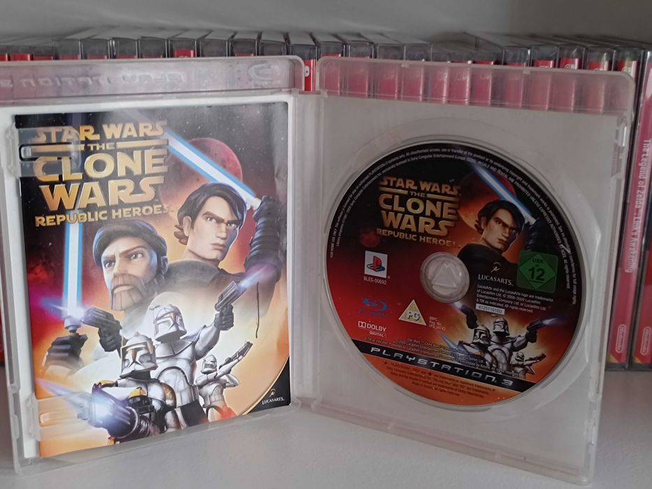 PS3 Jogos Terminator Salvation e Star Wars Clone Wars Republic Heroes