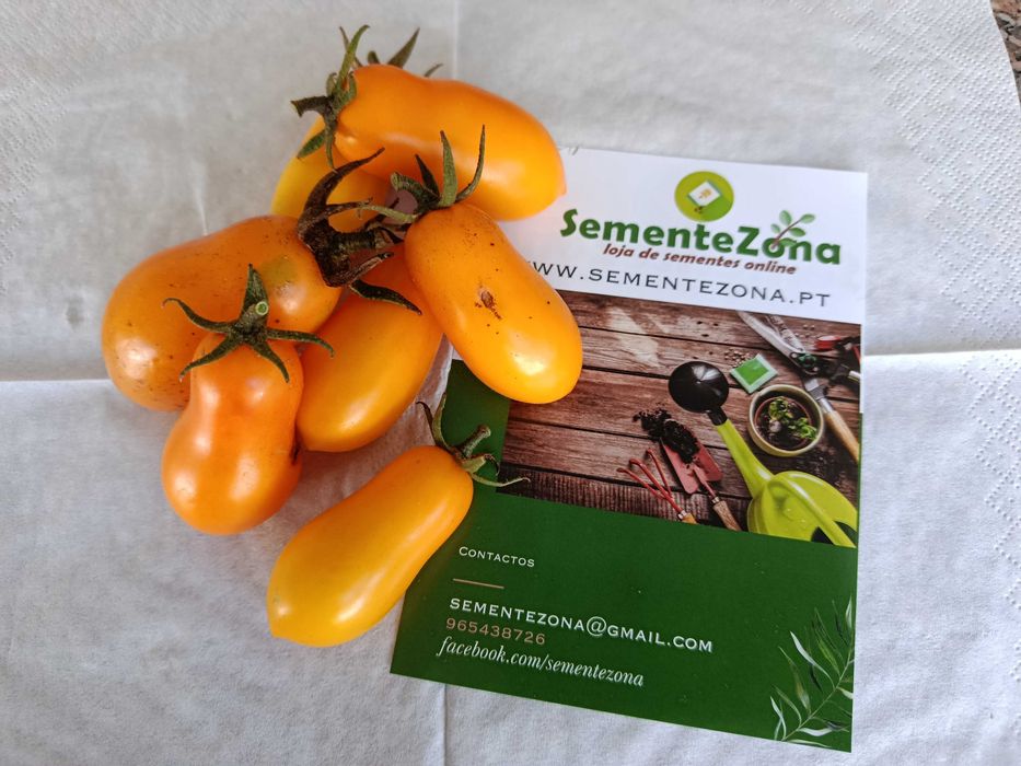 15 Sementes Tomate Amarelo Banana Leg's