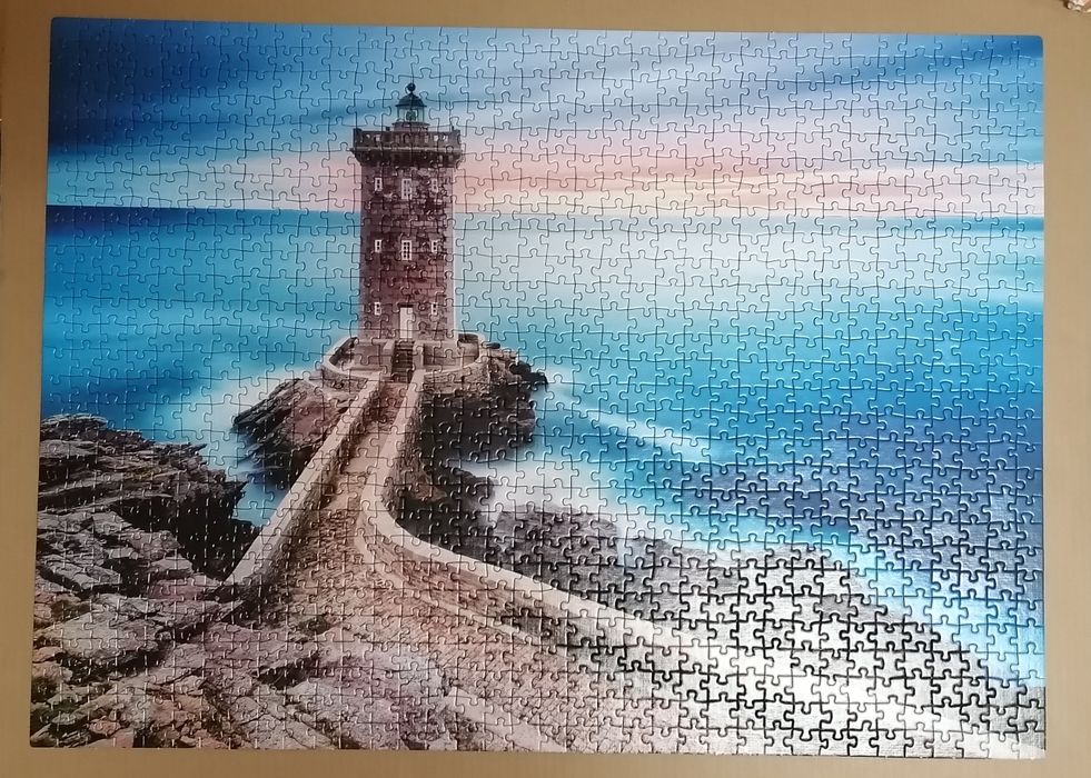 Quadro puzzle 1000 peças Paisagem farol