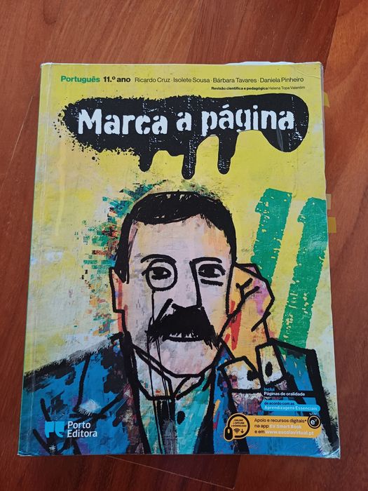 Manual de português- marca a página 11°ano