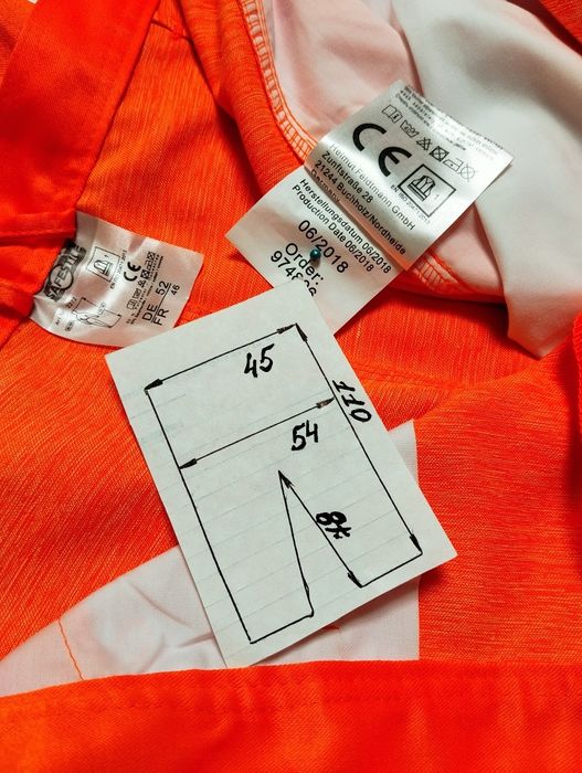 Спецовка роба сигнальные брюки   50-52