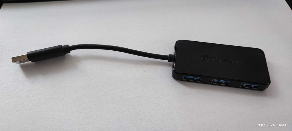 Hub USB 3.2 Gen 1 Transcend TS-HUB2K czarny