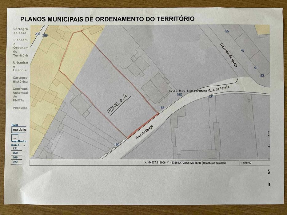 Terreno à venda na Rua da Igreja, 166