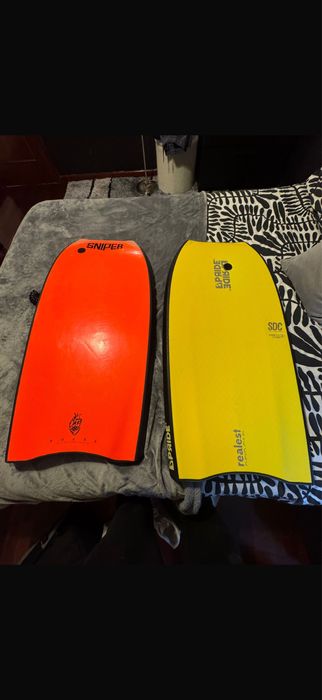 2 pranchas bodyboard pouco usadas