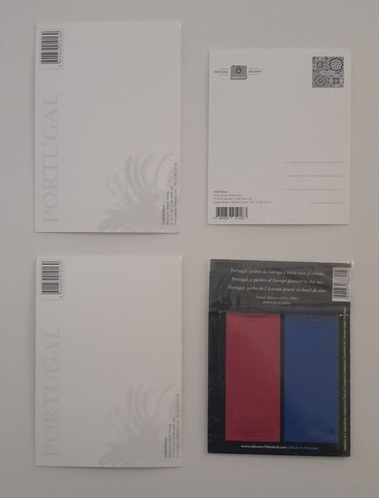 Postais e marcadores magnéticos