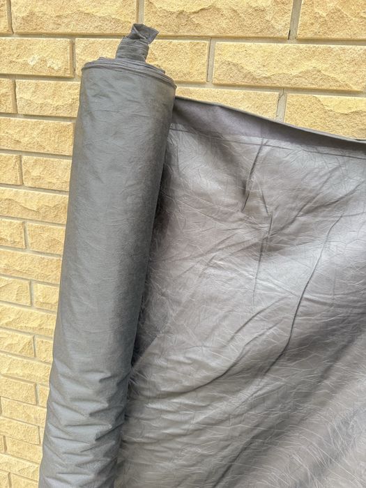 Ткань опт / замш черный проклеенный - от 5 м